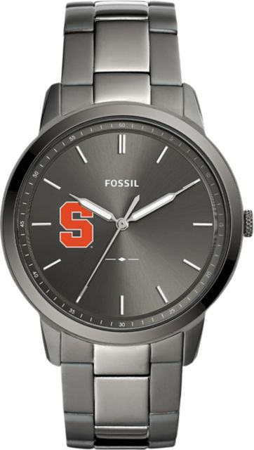 Syracuse Orange Fossil The Minimalist Three-Hand Smoke Watch