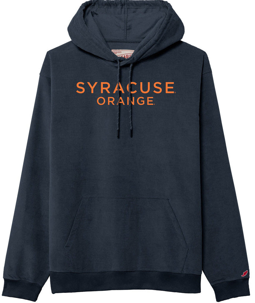 Syracuse Orange League Strech Cord Hooded Sweatshirt
