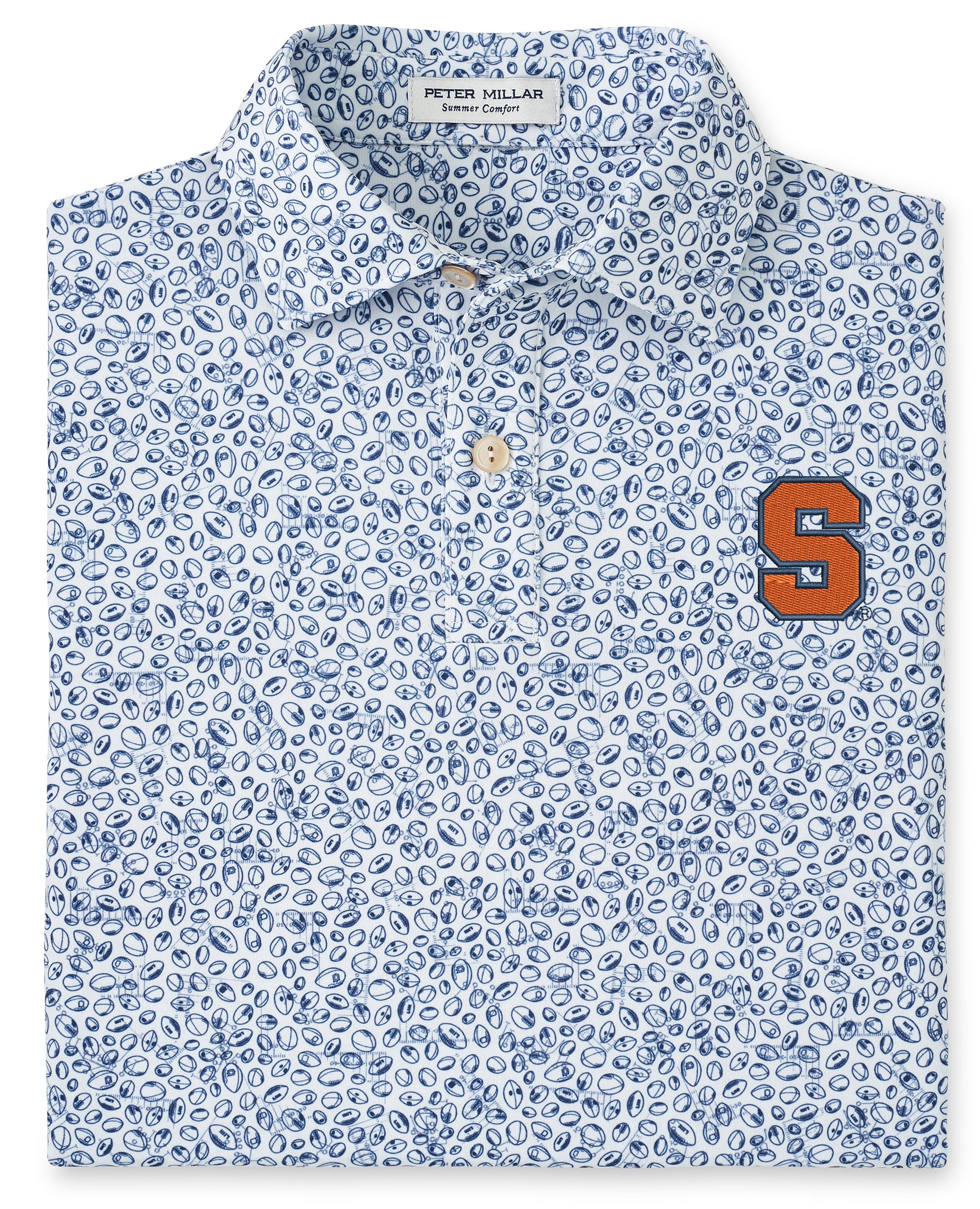 Syracuse Orange Peter Millar Youth Performance Polo