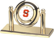 Syracuse Orange CSI Arcade Desk Clock With Colored Medallian