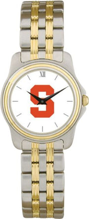 Syracuse Orange CSI Women's Two Tone Wristwatch With Colored Medallion