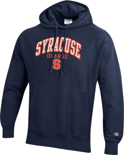 Syracuse Orange Reverse Weave Hooded Sweatshirt