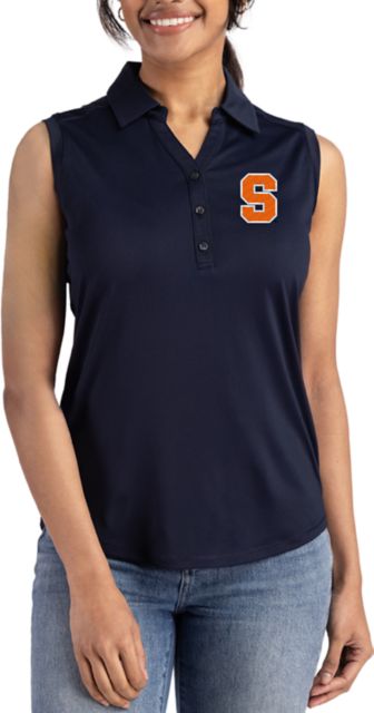 Syracuse Orange Forge Eco Stretch Women's Sleeveless Polo