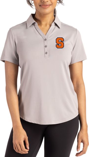 Syracuse Orange Forge Eco Stretch Women's Short Sleeve Polo
