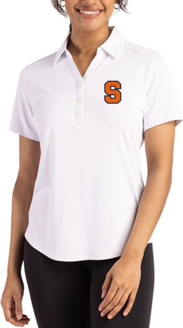 Syracuse Orange Forge Eco Stretch Women's Short Sleeve Polo 