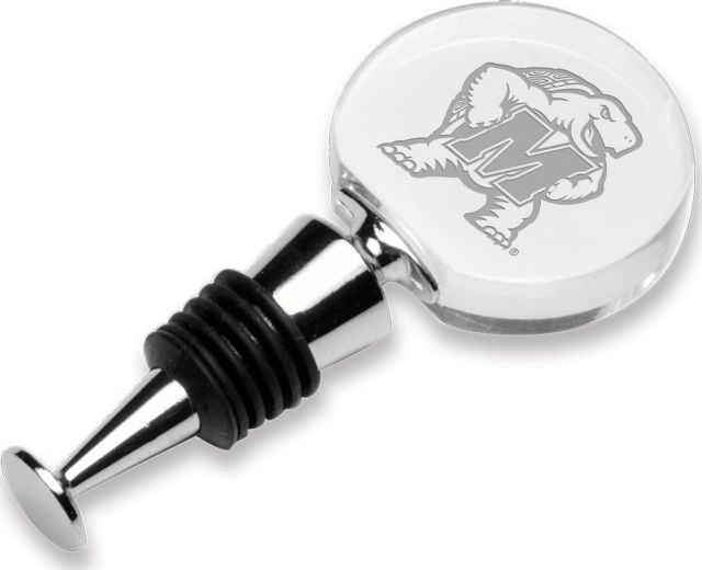 Maryland Terrapins Round Wine Stopper