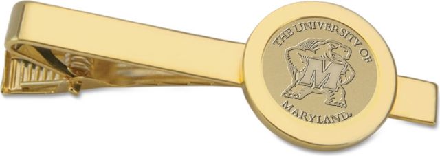 Maryland Terrapins Gold Bar Tie Bar 2