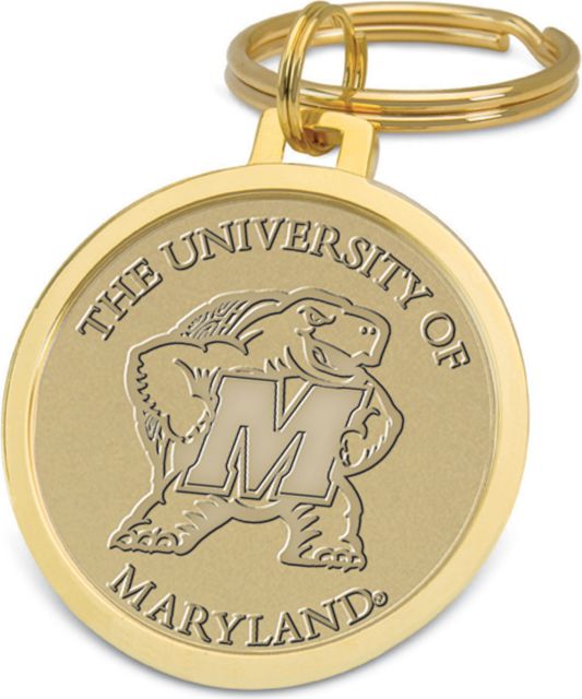 Maryland Terrapins Csi Split-Wire Key Ring-Gold