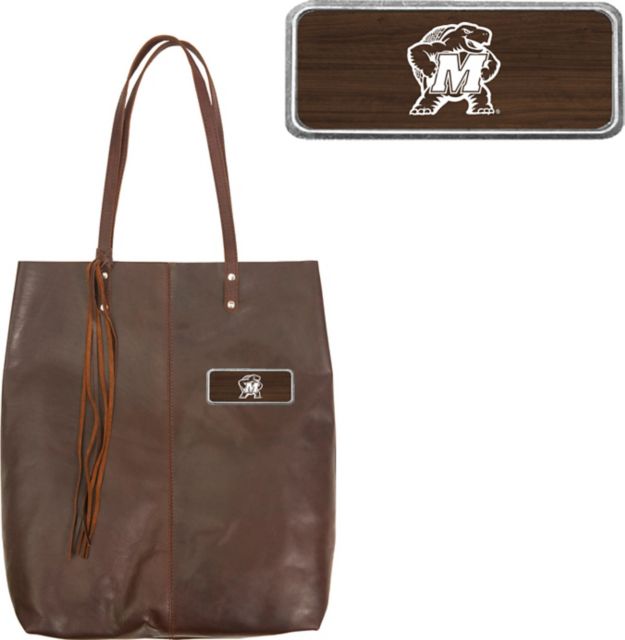 Maryland Terrapins Mee Canyon Tote W Plate