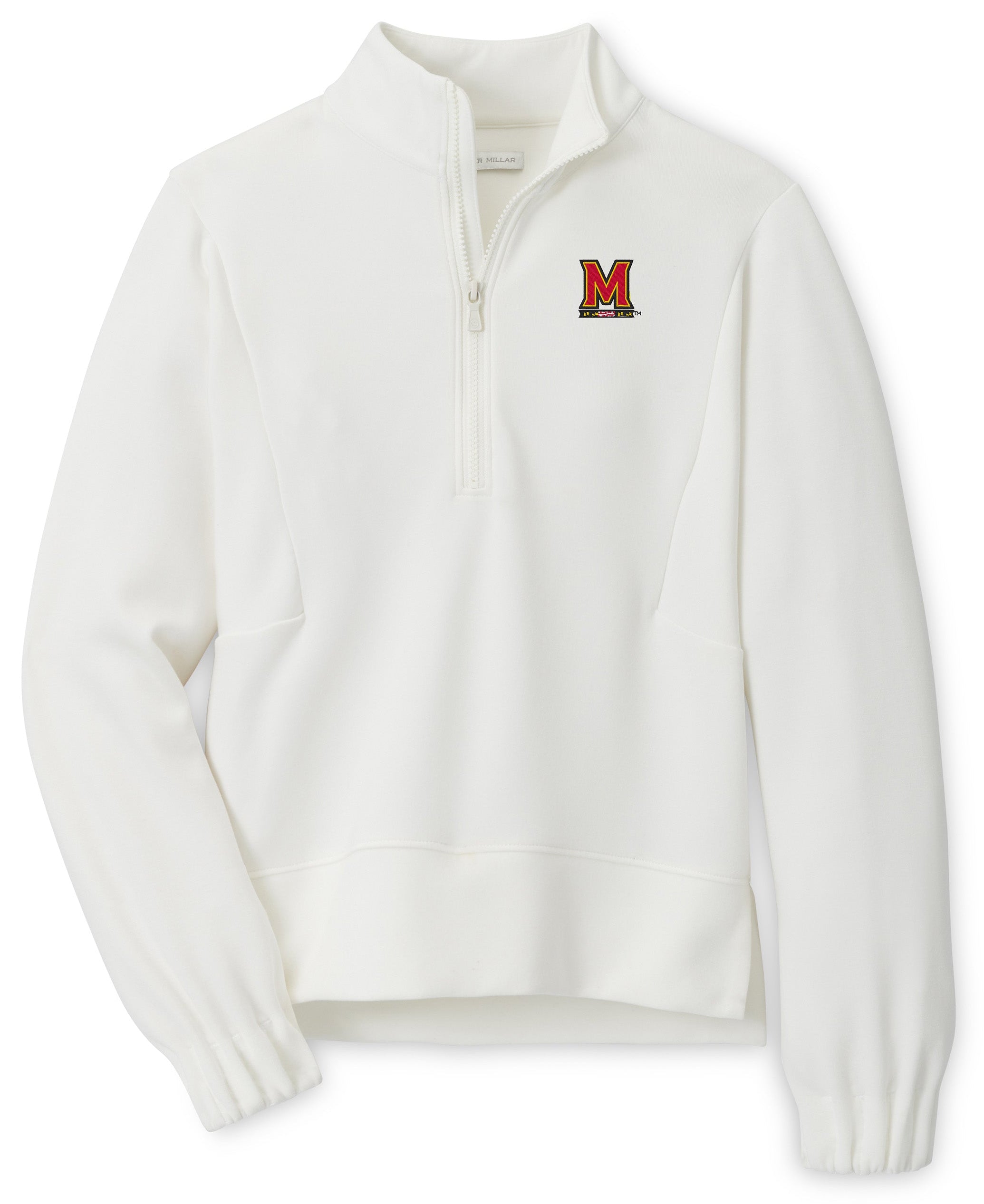 Maryland Terrapins Peter Millar Women's Flora Half-Zip Pullover
