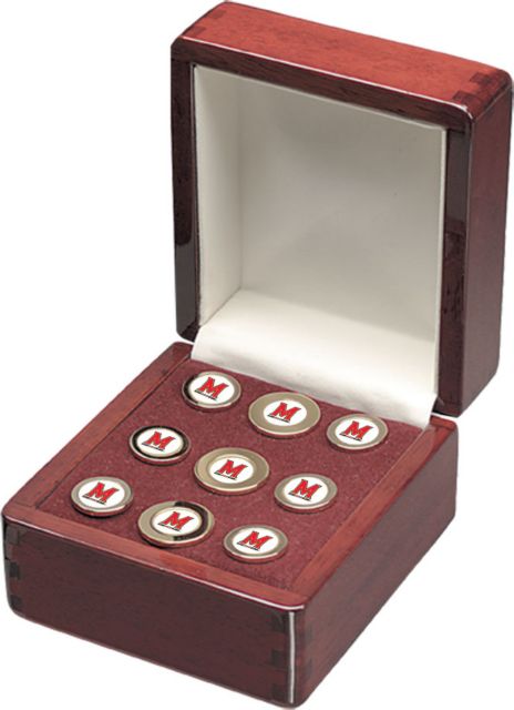 Maryland Terrapins CSI Blazer Buttons With Color Medallions