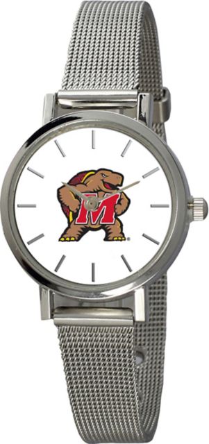 Maryland Terrapins 28 mm Stainless Steel Ladies Watch