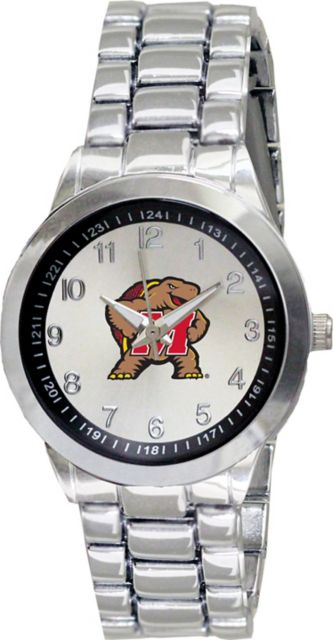 Maryland Terrapins 32mm Ladies Stainless Steel Watch