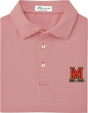 Maryland Terrapins Stripe Polo