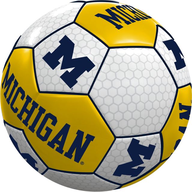 Michigan Wolverines Soccer Ball