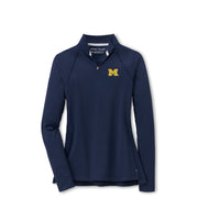 Michigan Women's Raglan Sleeve Perth 1/4 Zip