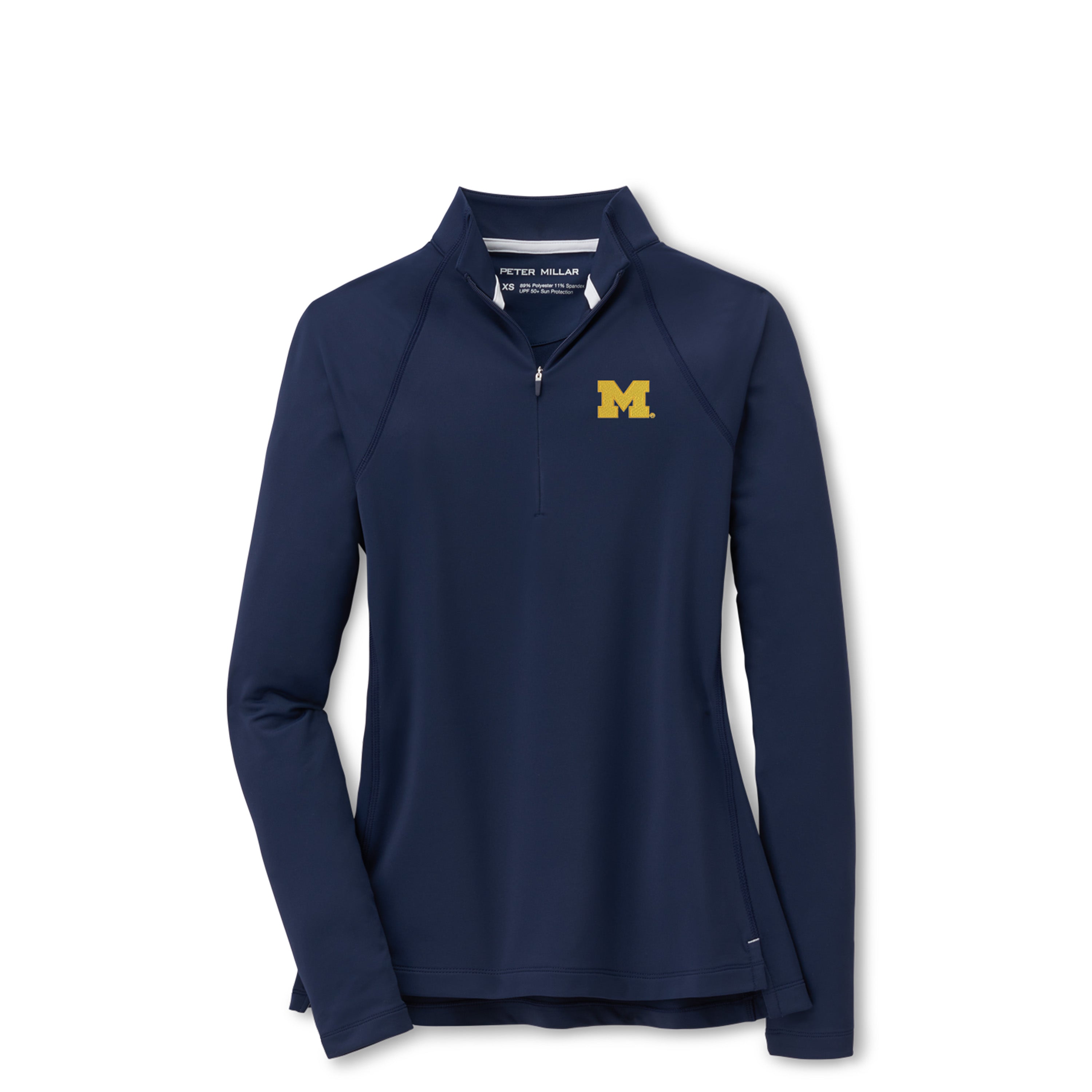 Michigan Women's Raglan Sleeve Perth 1/4 Zip