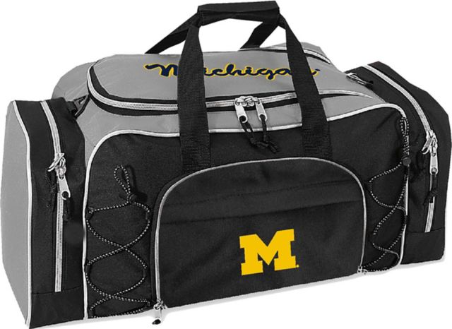 Michigan Wolverines Dome Duffle Bag
