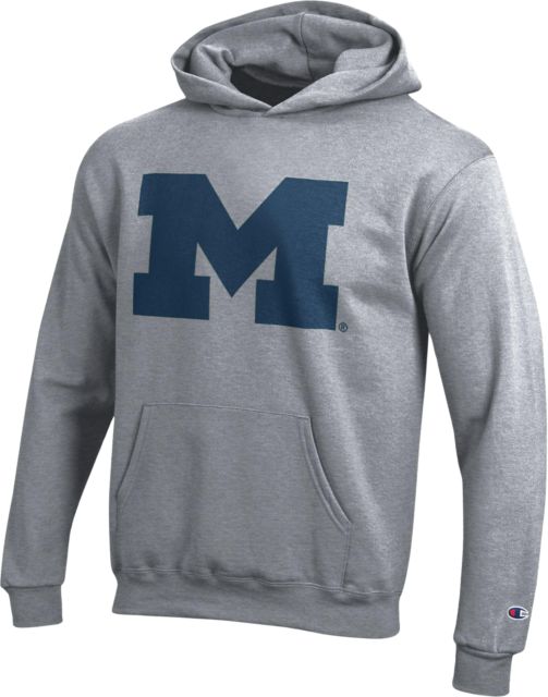 Michigan Wolverines Youth Hooded Sweatshirt