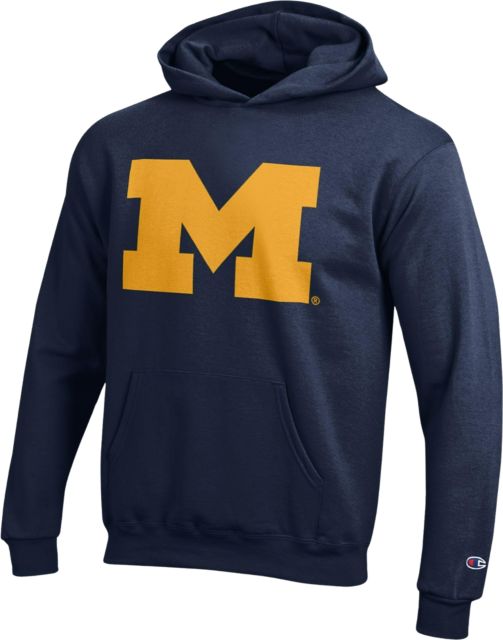 Michigan Wolverines Youth Hooded Sweatshirt