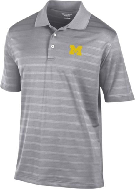 Michigan Wolverines Textured Polo