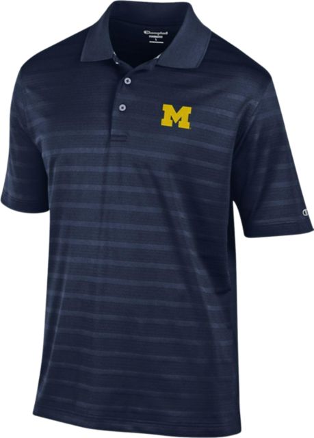Michigan Wolverines Textured Polo