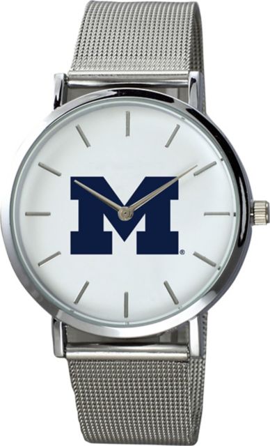 Michigan Wolverines 40mm Stainless Steel Watch