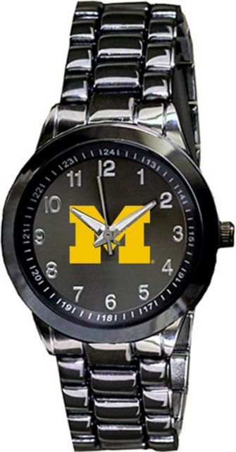 Michigan Wolverines 32mm Ladies Metal Watch