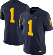 Michigan Wolverines Nike Replica #1 Football Jersey