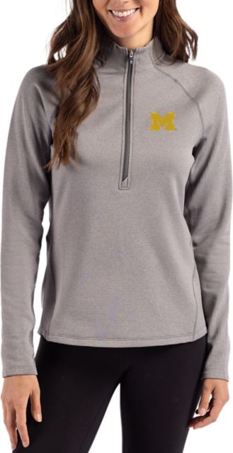 Michigan Wolverines Peshastin Fleece Women's 1/2-Zip Pullover 