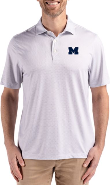 Michigan Wolverines Pike Eco Diamond Dot Print Polo