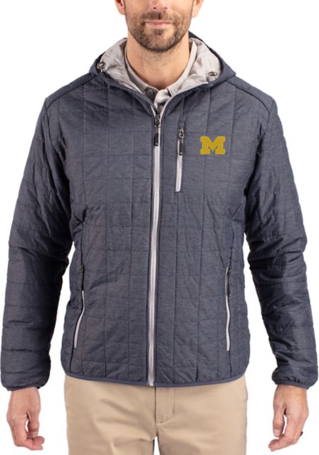 Michigan Wolverines Rainier Primaloft Eco Full Zip Hooded Jacket