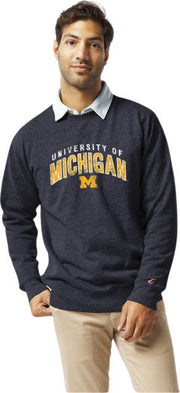 Michigan Wolverines Heritage Crewneck Sweatshirt