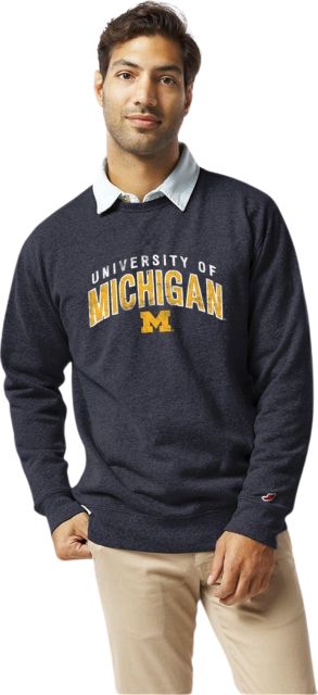 Michigan Wolverines Heritage Crewneck Sweatshirt