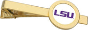 LSU Tigers CSI Gold Tie Bar With Colored Medallian