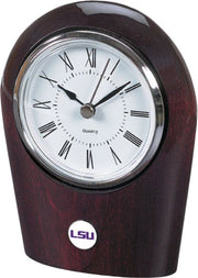 LSU Tigers CSI Palm Desk Clock With Colored Medallian