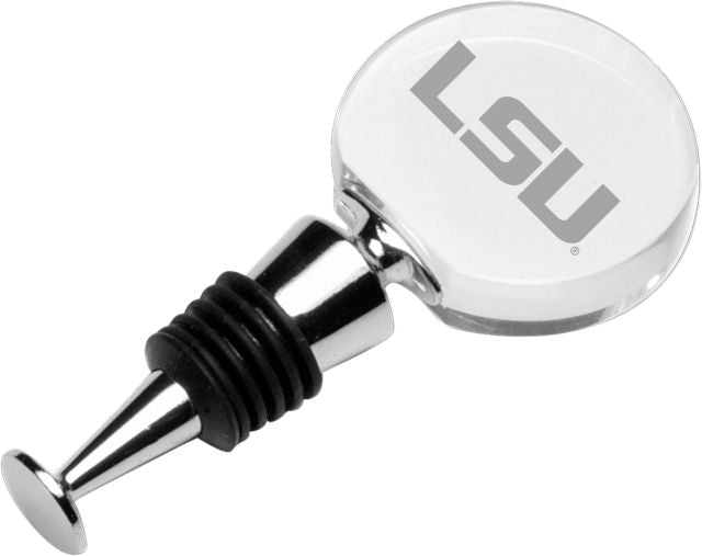 LSU Tigers Round Wine Stopper