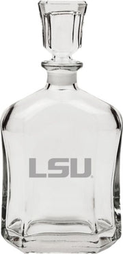 LSU Tigers Jar Crystal Whisky Decanter 23.75 Oz
