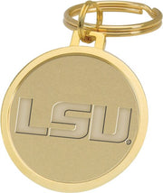 LSU Tigers Csi Split-Wire Key Ring-Gold