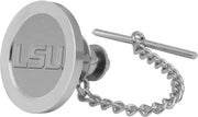 LSU Tigers Silver Tie Tack/Lapel Pin