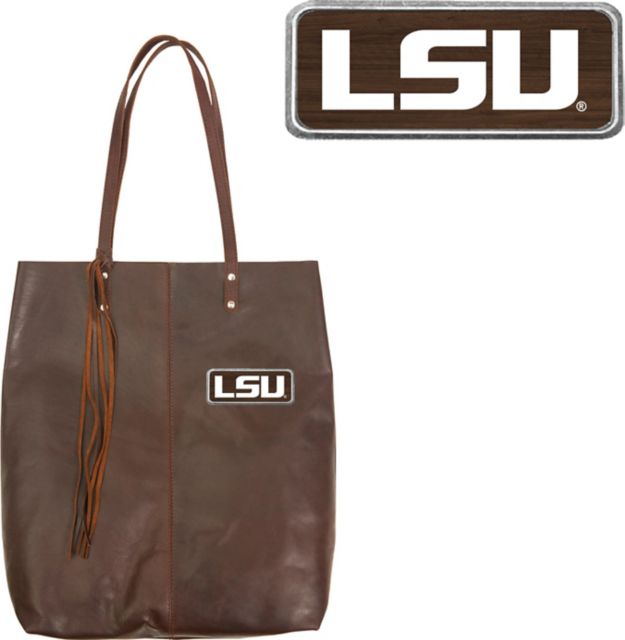 LSU Tigers Mee Canyon Tote W Plate