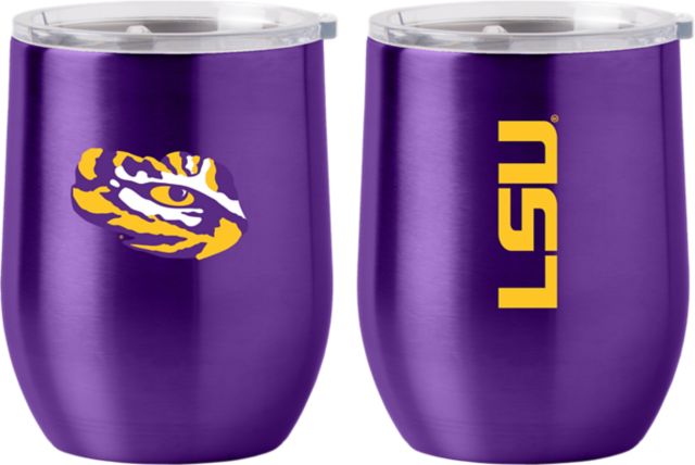 LSU Tigers 16oz Gameday Stainless Curved Beverage