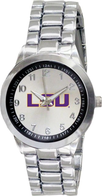 LSU Tigers 32mm Ladies Stainless Steel Watch