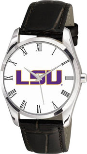 LSU Tigers 26mm Ladies Leather Watch