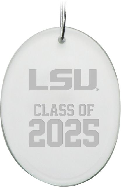 LSU Tigers Class of 2025 Oval Ornament