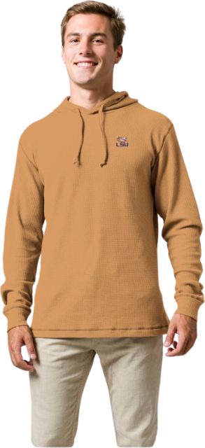 LSU Tigers Waffle Hooded Sweatshirt