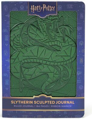 HARRY POTTER SCULPTED JOURNAL SLYTHERIN