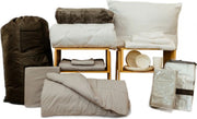 Deluxe 17pc Bedding Bundle in Grey, Twin XL, includes Bonus Kitchenware Set,  IN-STORE PICKUP ON FALL MOVE-IN DAY