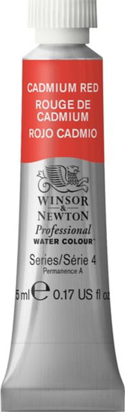 Professional Watercolor 5mL Cadmium Red
