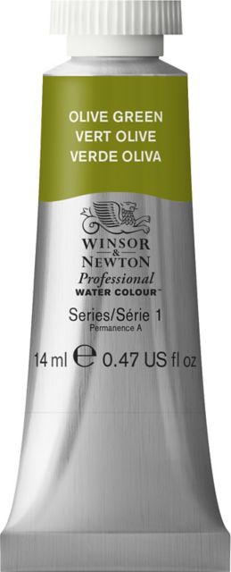 Professional Watercolor 14mL Olive Green